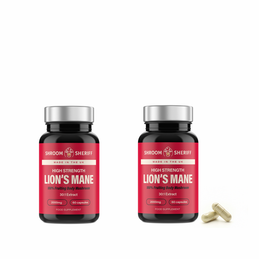 Lions Mane Supplement - 2 Month Supply Deal